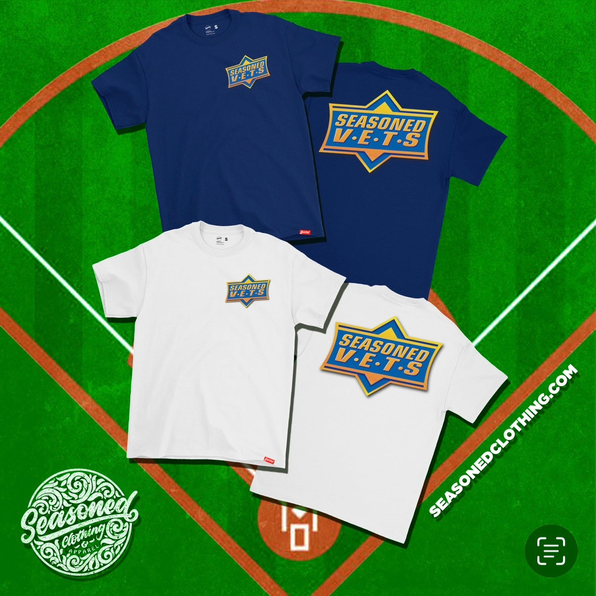 Upper Vets Tee (Navy)