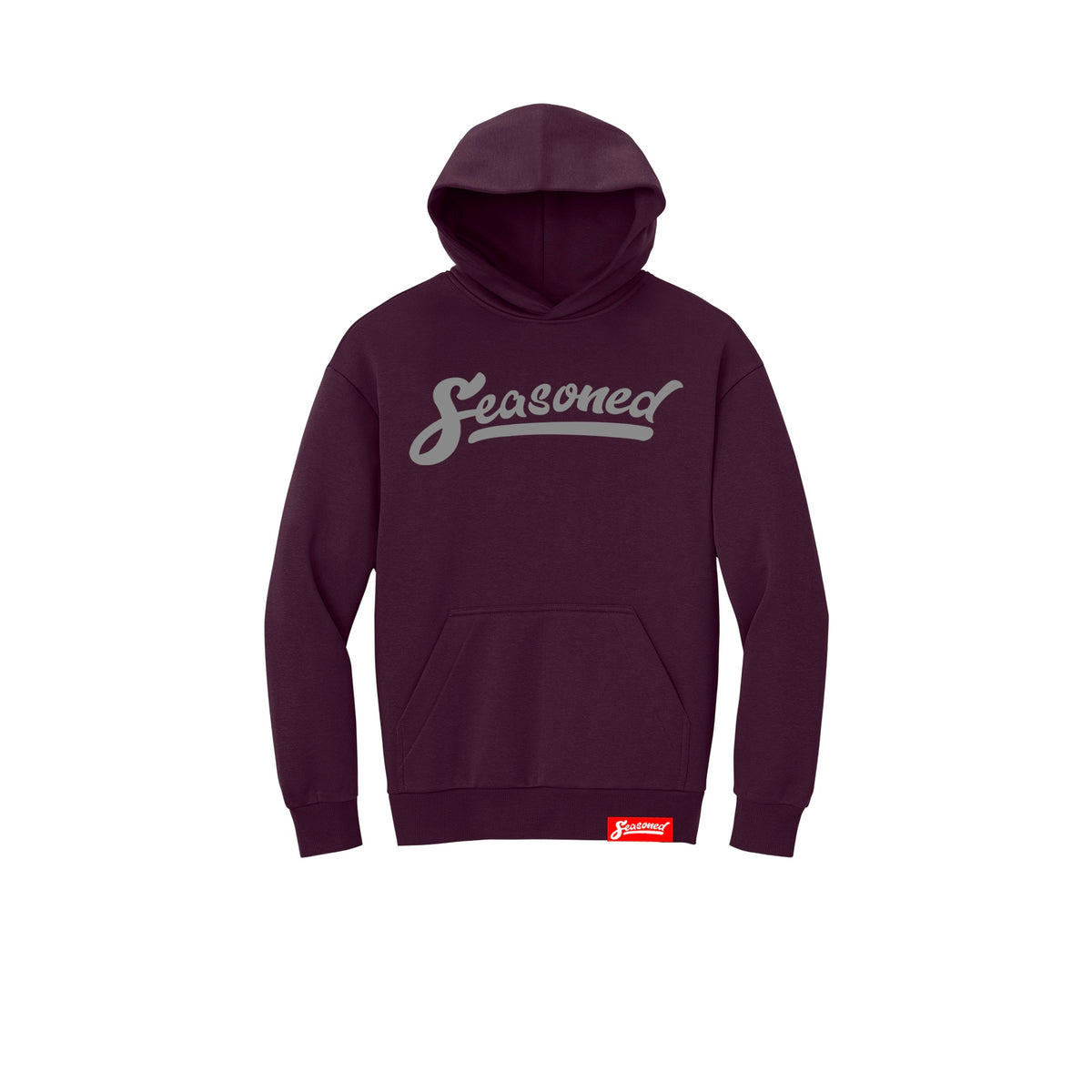 Seasoned OG Hoodie (Bordeaux/Gray)