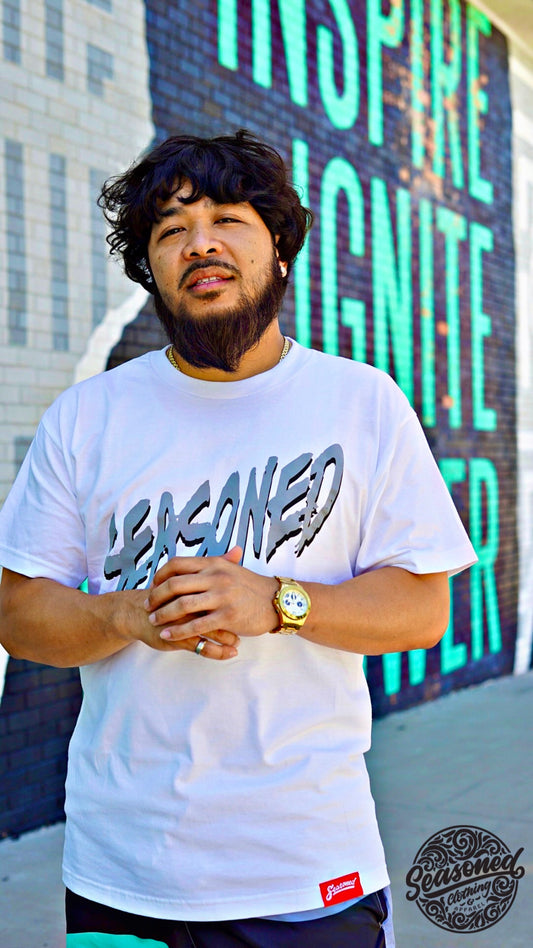 Watch Tee (White Gray)