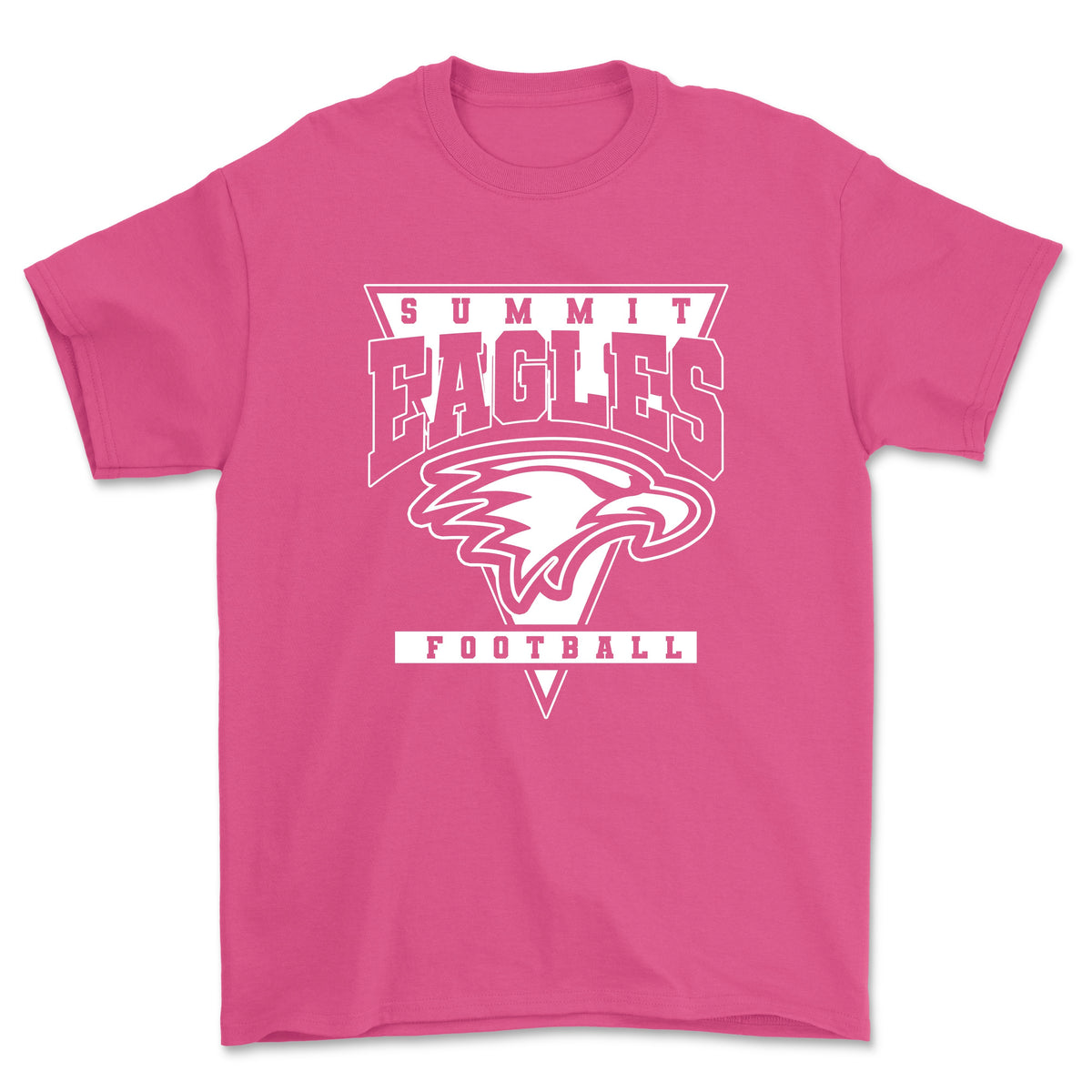 Summit Football Pink Out Tee