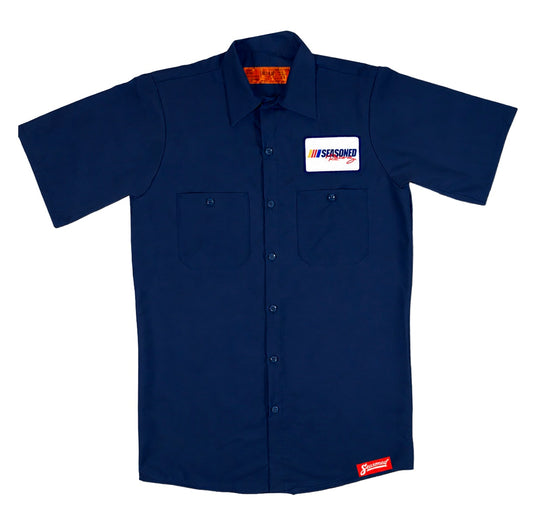 Seasoned Racing Shop Shirt (Navy)