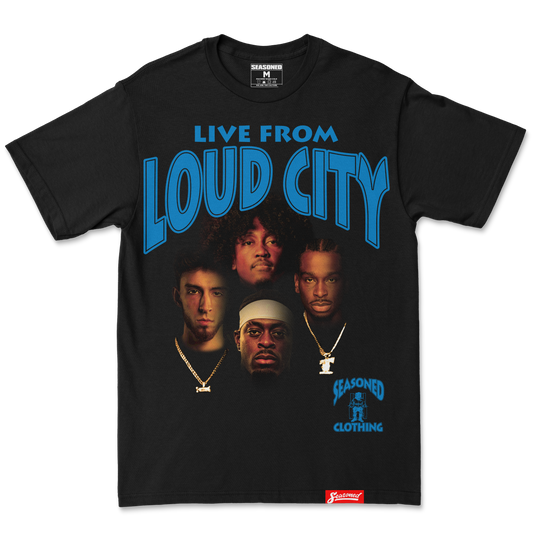 Loud City Tee (Blue)