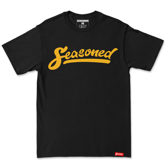 Seasoned OG Tee (Black/Gold)