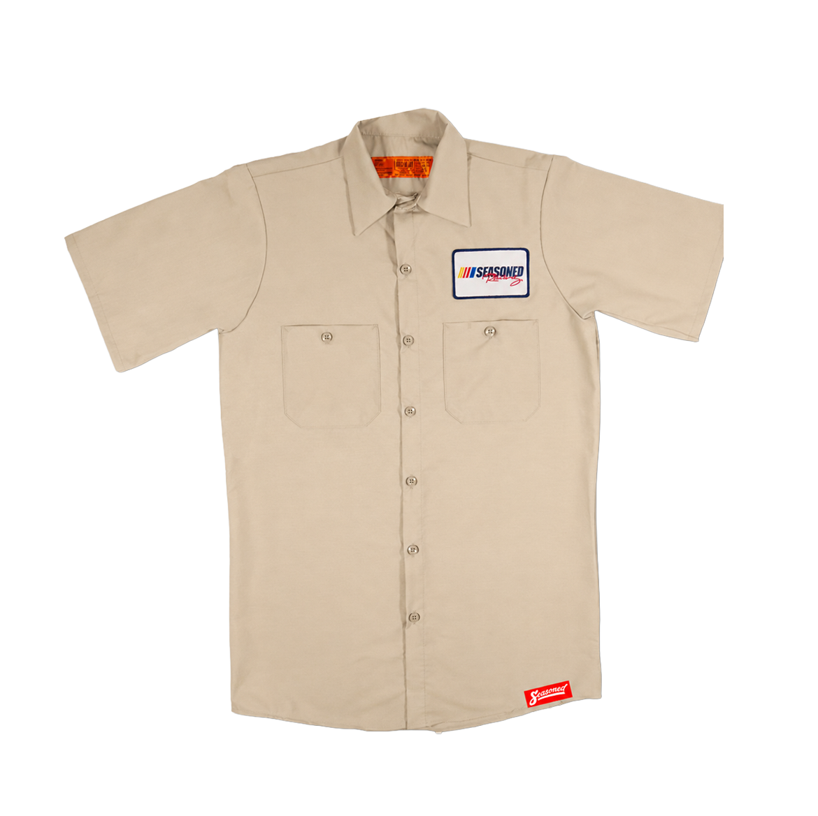 Seasoned Racing Shop Shirt (Khaki)