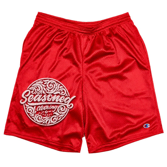 Crest Shorts (Red)